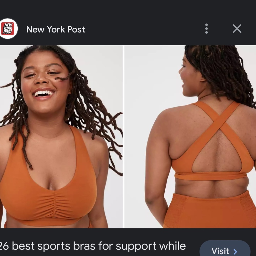 SOLD❤️FINAL SALE🔥AERIE sport bra ✨ - Picture 3 of 8